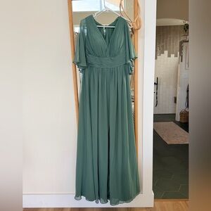 Azazie Eucalyptus bridesmaids Dress